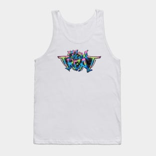 Life is a Treat Graffiti Tank Top